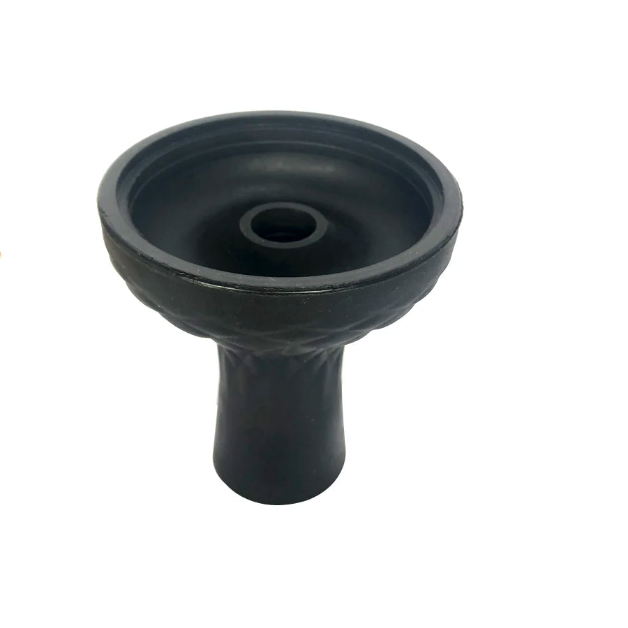 Diameter 8cm  Single or 7 Holes Black Silicone Bowl Shisha Hookah Nargile Sheesha Narguile Chicha Hookah Accessories