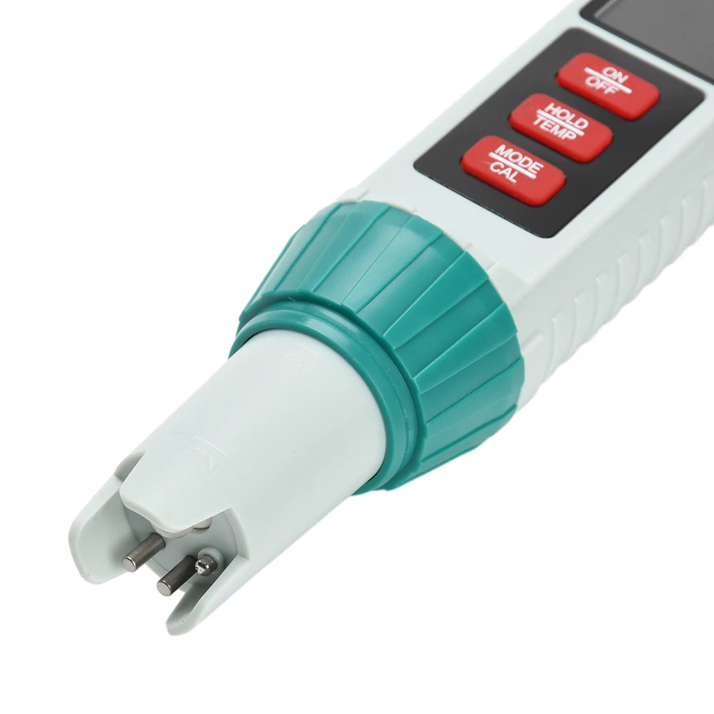 X51 Digital Water Quality Monitor Tester TDS PH Meter PH/TDS/EC/SALT/Temperature Meter for Pools Drinking Water Aquariums
