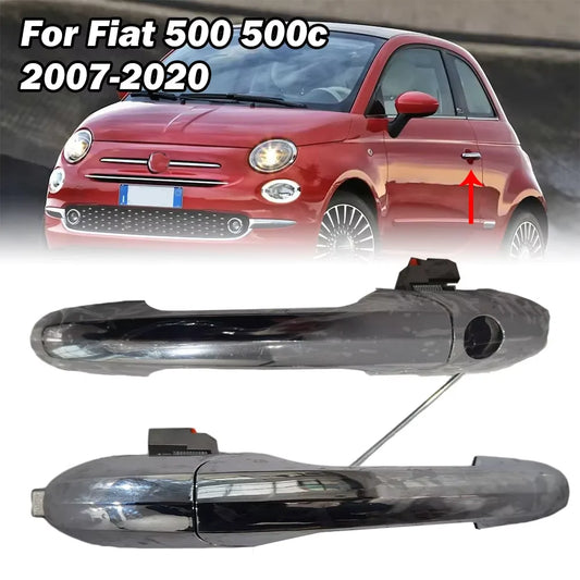 735451697 Door Outer Handle Drivers Side Exterior for Fiat 500 500c 2007-2020 ABS Replacement cars accessories 735485875 Parts