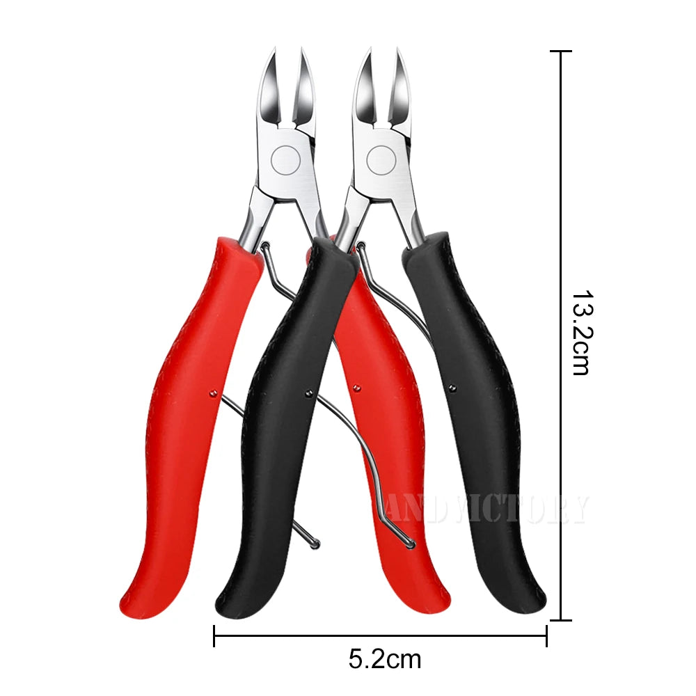 Nail Clippers Ingrown Toenail Podiatry Correction Nippers Cuticle Cutters Cut Paronychia Pedicure Manicure Hand Foot Care Tool