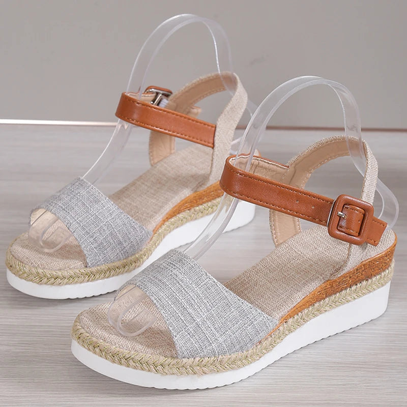 Fashion Shoes Sandals Women Wedge Sandals For Women Casual Women's Sandals Elegant Soft Female Zapatos De Mujer Footwear