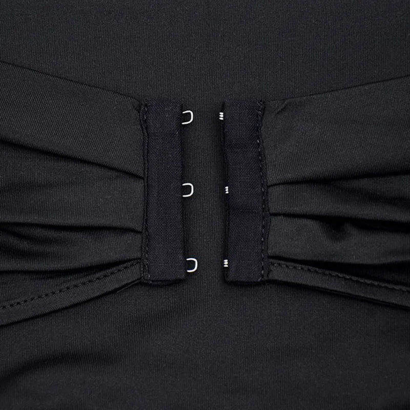 Women Summer Tank Tops Sexy White Black Cross Halter Push Up Hollow Crop Tops High Street Wear 2023 New Fashion Corset Camisoles