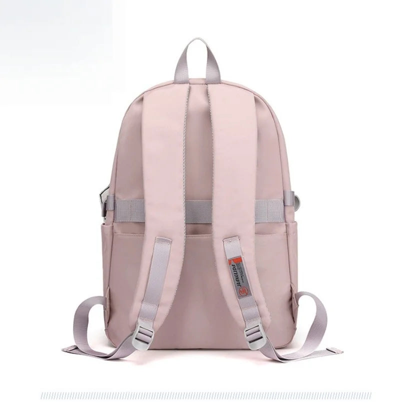 School Bag for Students Large Capacity Secondary School Pupils Backpack Lightweight Reduces Burden and Stress