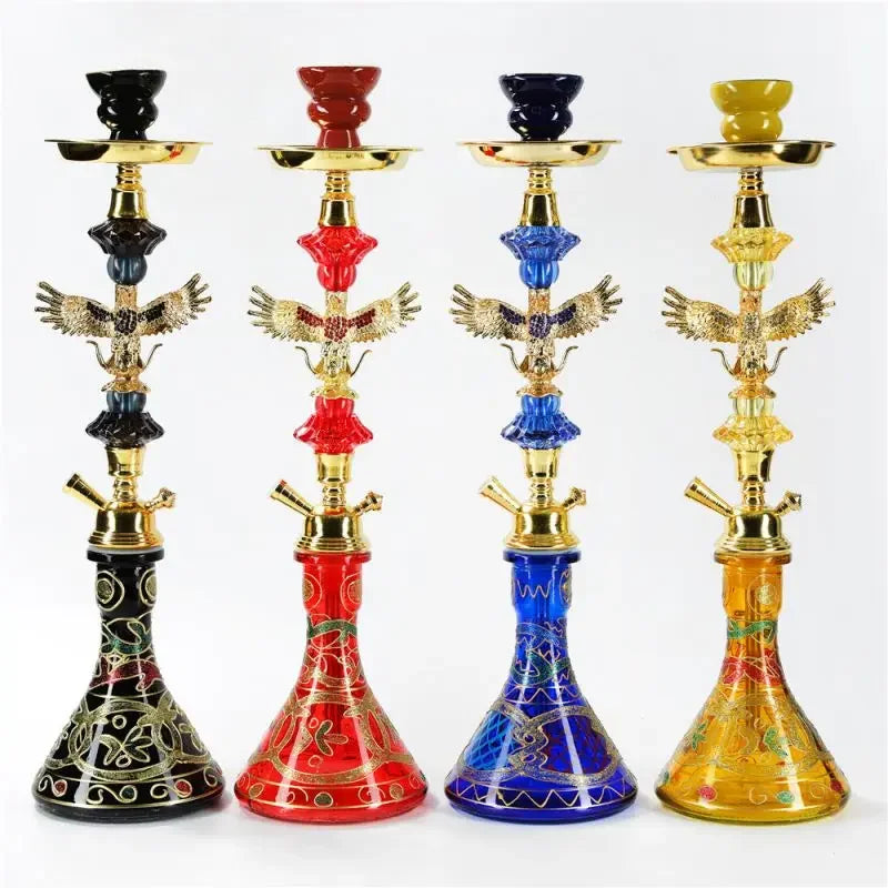 New Hookah Shisha Smoking Pipe Eagle Mid-Shaft Ceramic Tobacco Bowl Water Pipes Smoking Grass Shisha Кальян Accessories