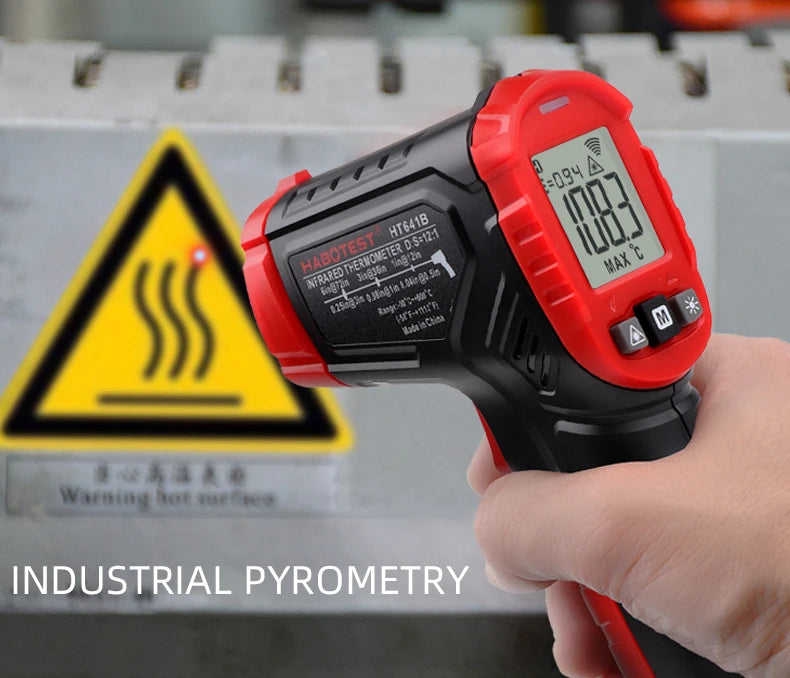 Digital Infrared Thermometer -50~600℃ IR Laser termometro Pyrometer Gun Non-Contact Laser Temperature Meter gauge Tools