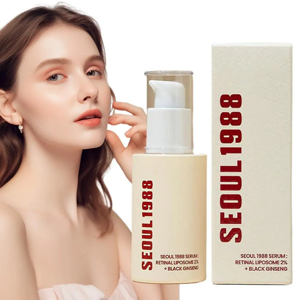 For SEOUL 1988 Retinol Face Care Serum Beauty Skin Care Kit Vitamin C Moisturizing Firming Anti Aging Wrinkle Skincare