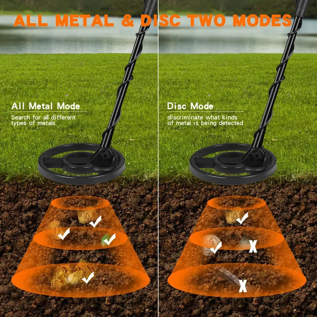 MD-5090 Metal Detector Detection Instrument Underground Metal Detector Metal Finder Gold Detector Hunter Treasure Gold Digger