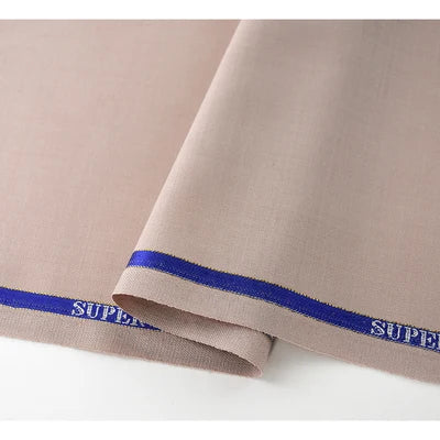 High Count 50% Worsted Wool Fabric For Suits Sewing Blazer Vest Pants Coat DIY High End 280g/m Serge Cloth Material 50X150cm