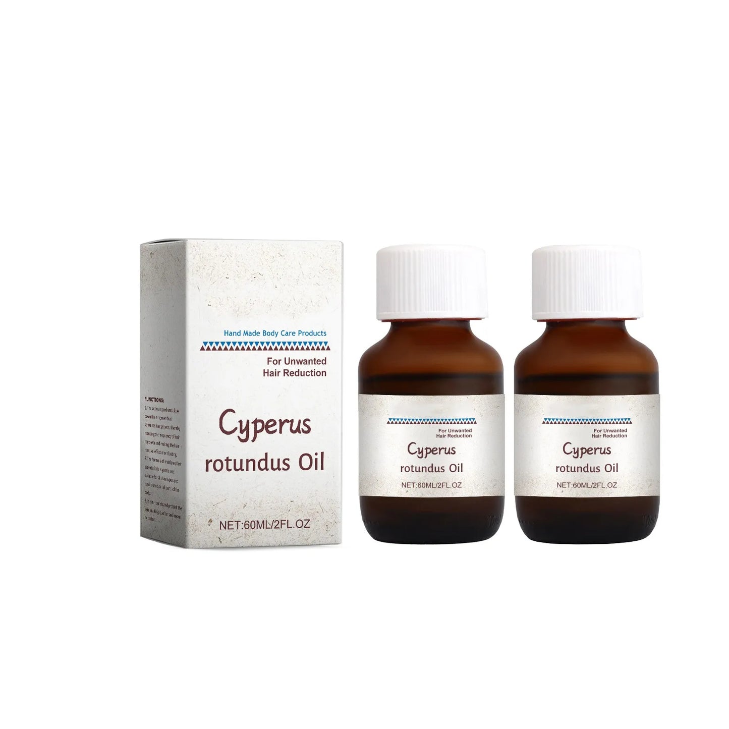 60ml Cyperus Rotundus Hair Removal Care Oil Cyperus Rotundus Plant Oil Body Moisturizing Nourishing Hair Removal Body Care Oil