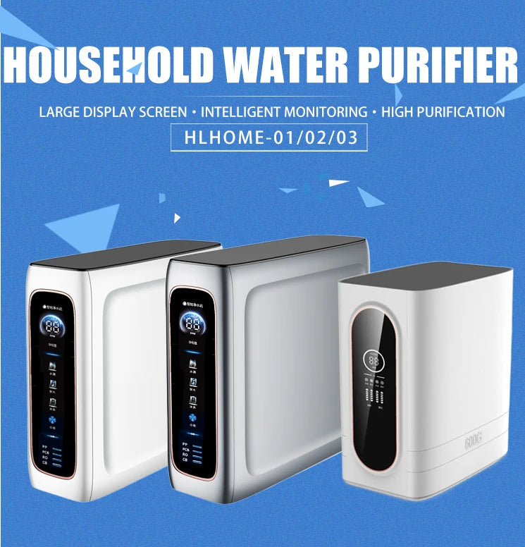 Household Water Filter with Water Tank for Kitchen Under-sink Pure Water Purification Machine
