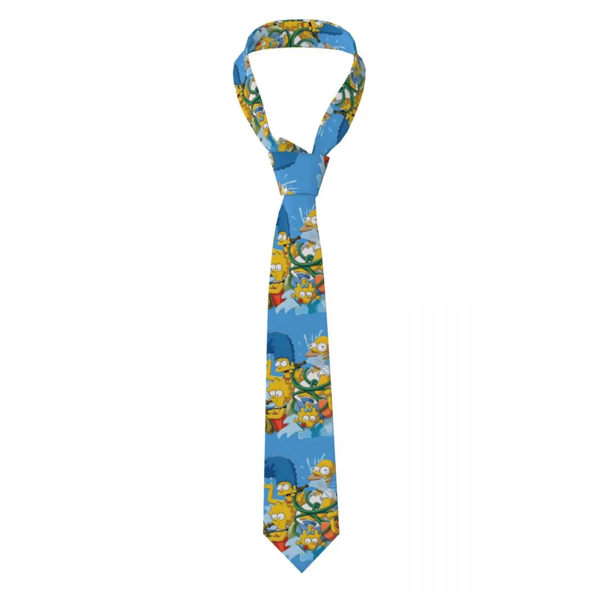 Personalized The S-Simpsones Homer Neck Ties Men Formal Silk Wedding Neckties
