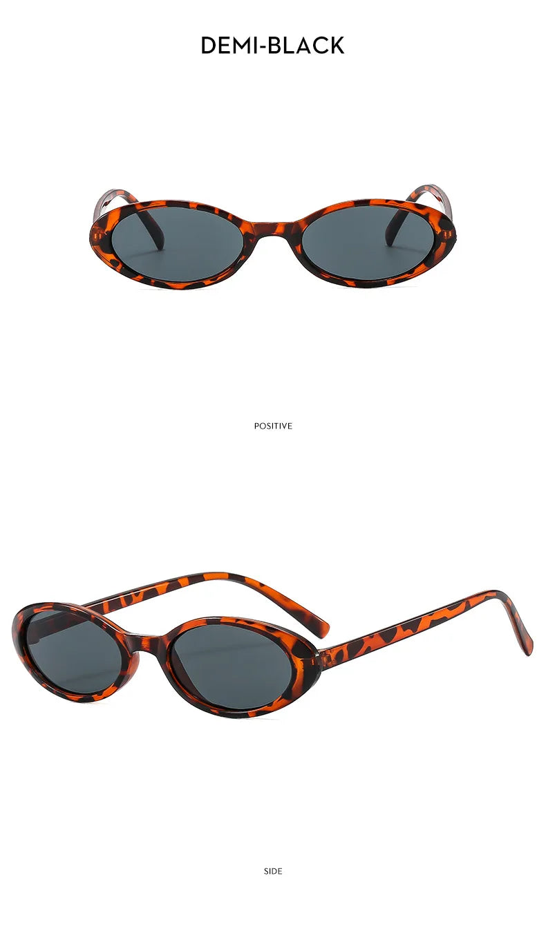 Polarized Small Oval Women's Myopia Sunglasses Women Frame Nearsighted Sun Glasses Uv400 Protection Eyewear