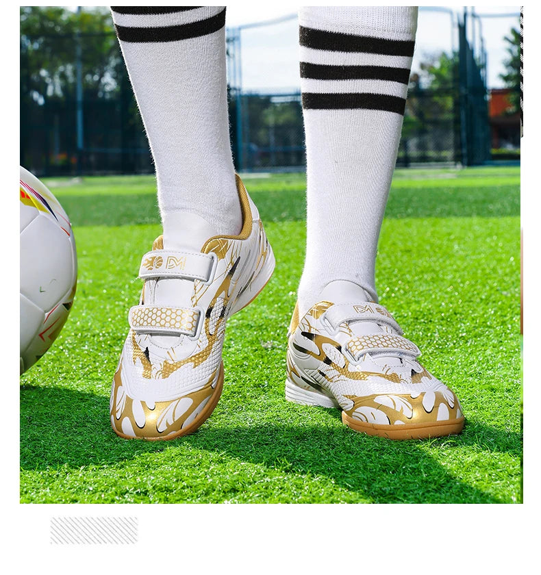 Kids Soccer Shoes School Football Boots Professional Cleats Grass Training Sport Footwear Boys Outdoor Futsal Soocer Boots 28-38
