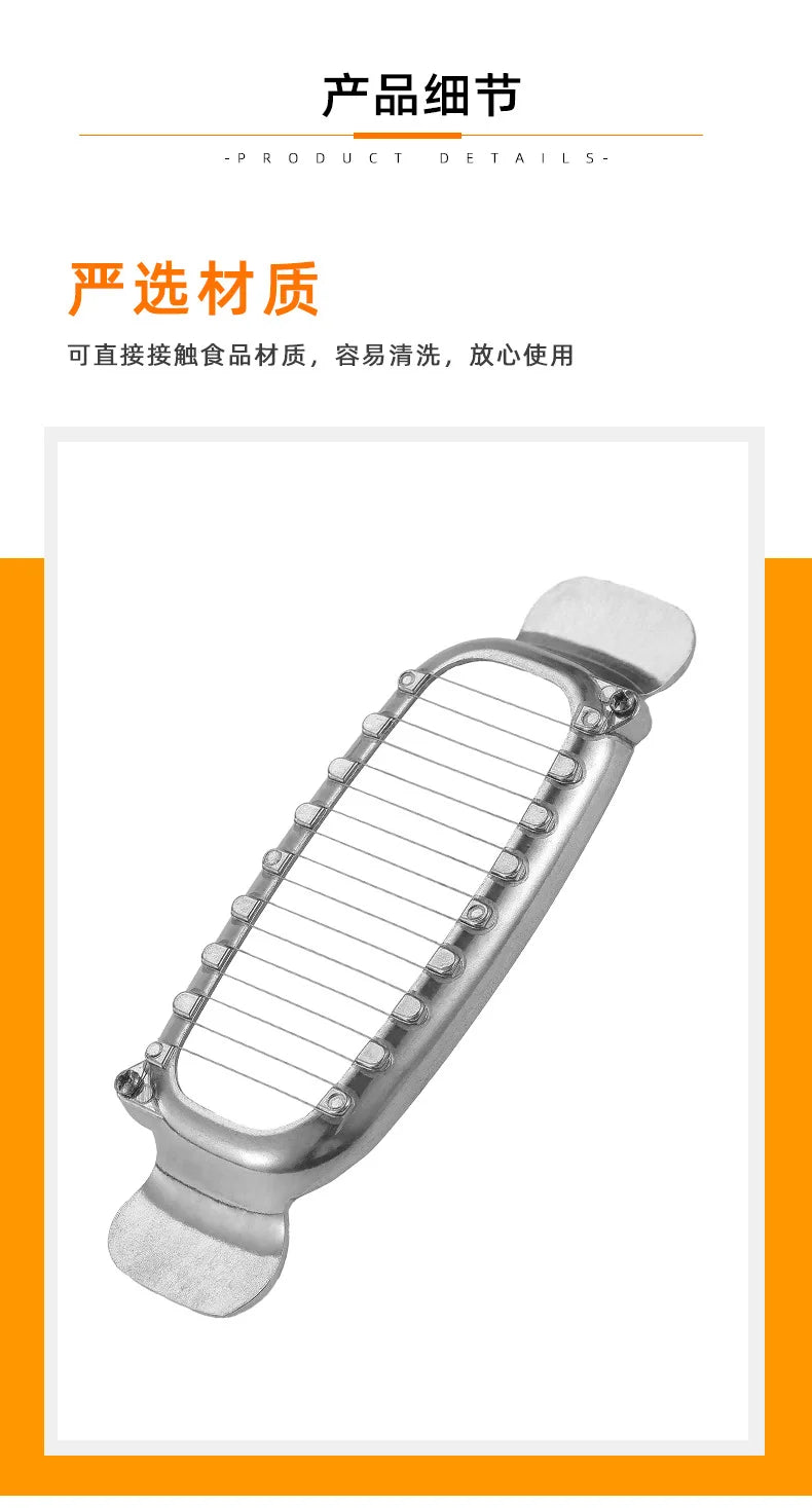 1Cheese Slicer Kitchen Butter Cutter Egg Foie Gras Vegetable Fruit Divider
