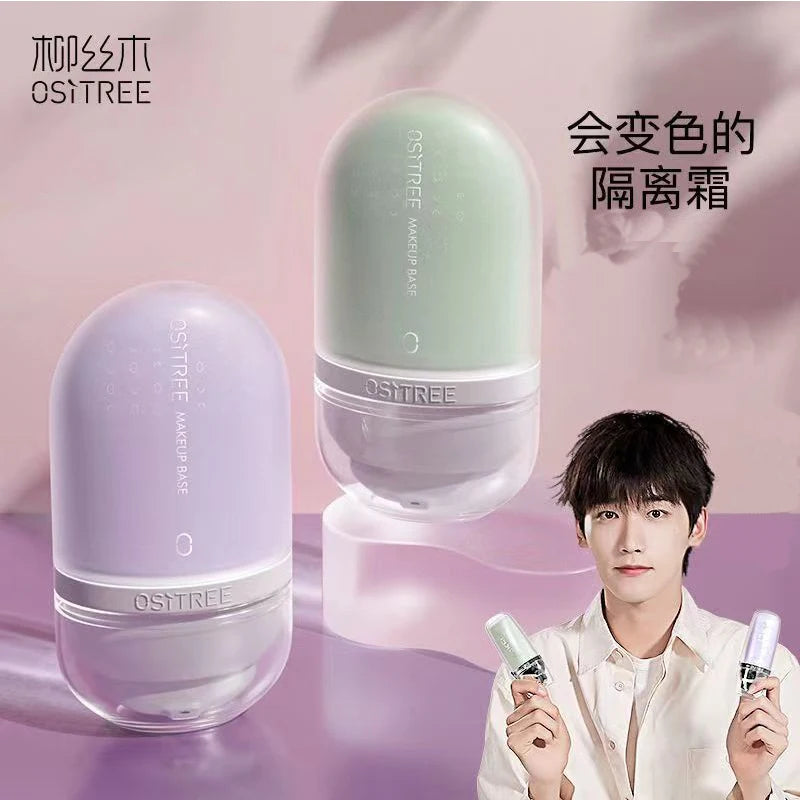 Color change isolation cream Sunscreen Base before makeup Isolate Moisturize and replenish concealer three in one