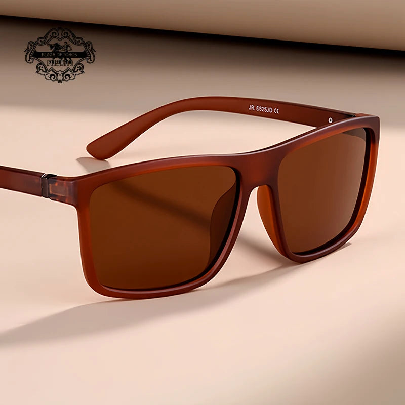 Classic Square Polarized Sunglasses Men Women Retro Black Sun Glasses Male Female Fashion Summer Anti Glare Driving Shades UV400
