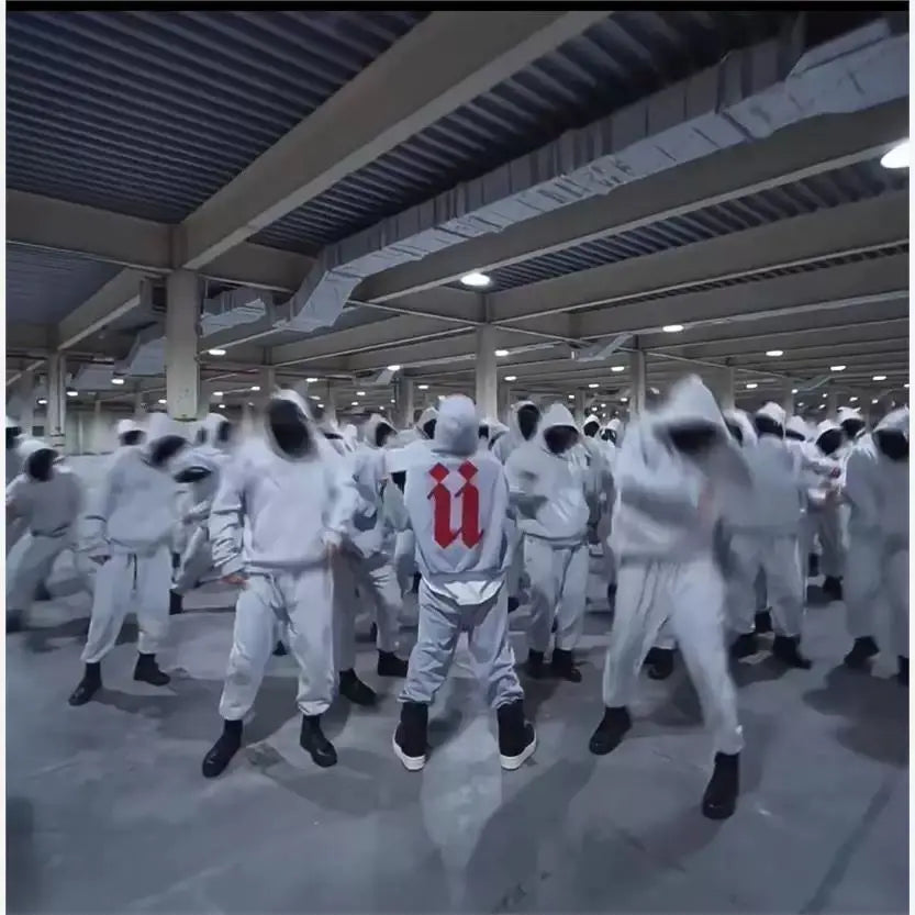 G Dragon POWER MV Same Hoodies Letter U Print Fashion Loose Hoodie Men Women Autumn Streetwear Hip Hop Sweatshirt Bigbang GD Top