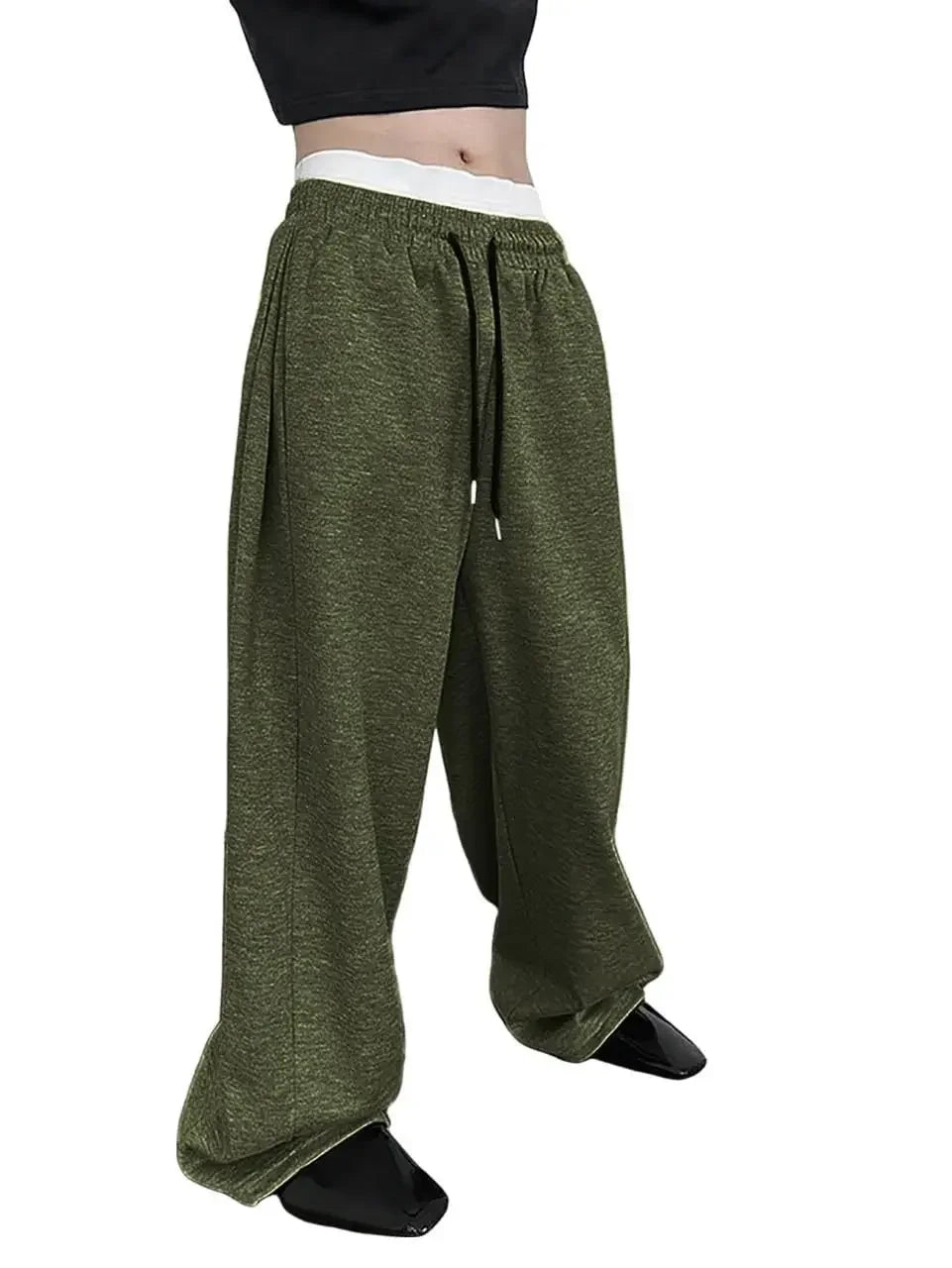 2025 New Korean style Sweatpants Sport Pants Men Running Pants Spring Summer Loose Casual Sweat Pants Straight Jogging Pants Men