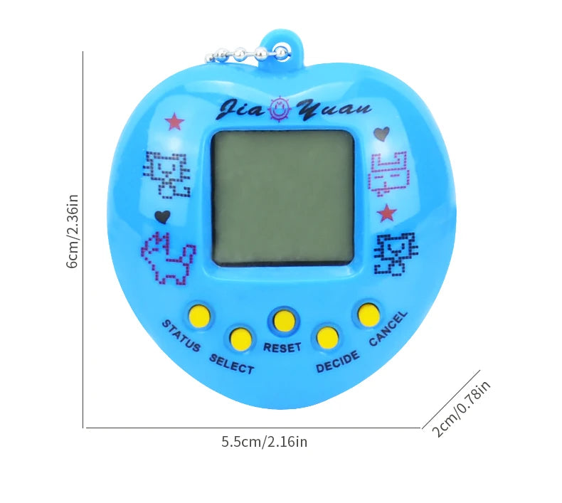 Virtual Pet Tamagotchi Tamagochi Toy in Russian Original German Spanish Polish Electronic Animals Kid Play Game Boy Child Pixel