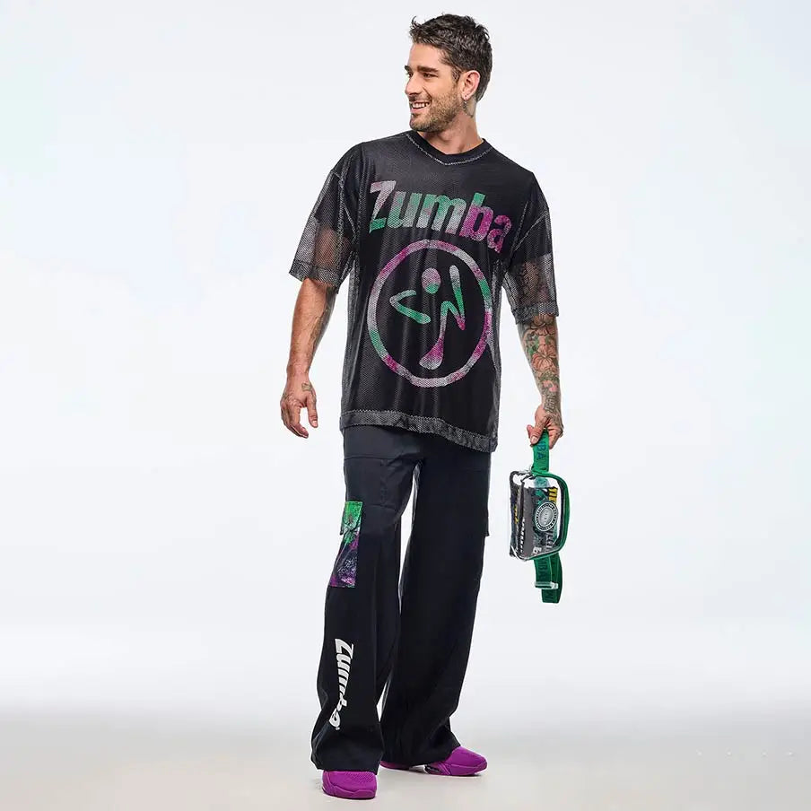 Men's Fitness Team Uniform Short Sleeve Dance Top Breathable Mesh Sportswear Gymnastics Outfit Group T-shirt Sporty Casual