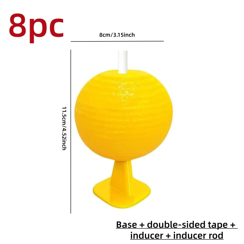 Sticky insect ball solid fly trap household small flying insect sticky ball specially used for indoor and outdoor sticky traps