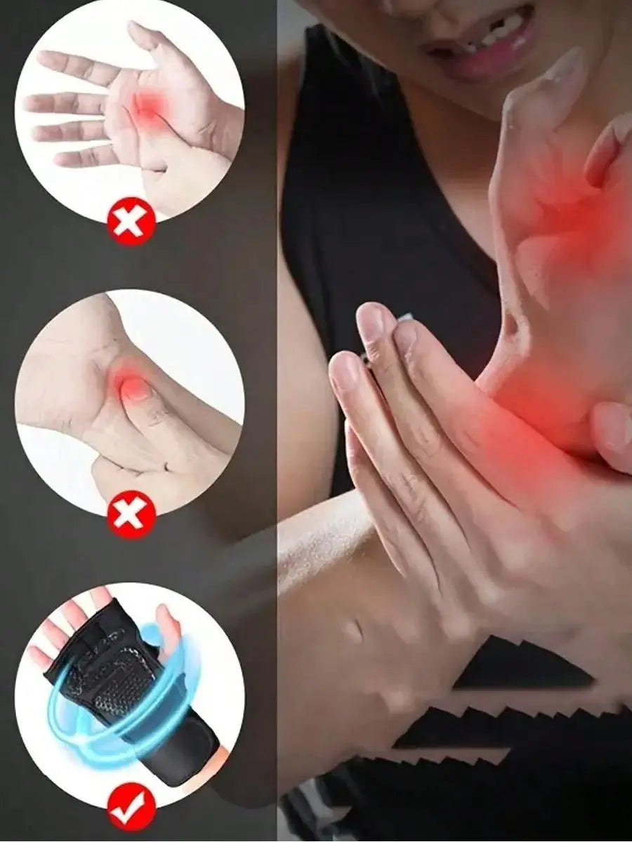 Workout Gloves for Men Women, Weight Lifting Gym Gloves with Wrist Support, Non-Slip Palm Protection for Fitness Training