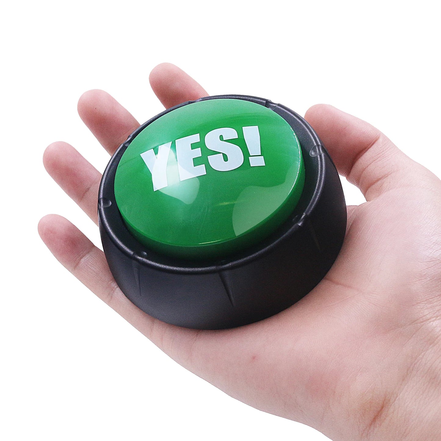 Pet communication YES NO sound button Squeezing prank toy electronic sound button