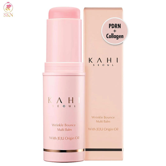 KAHI Wrinkle Bounce Multi Balm Stick Collagen Wrinkle Stick Korean Skin Care All-in-One Hydrating Lip Balm Eye Cream
