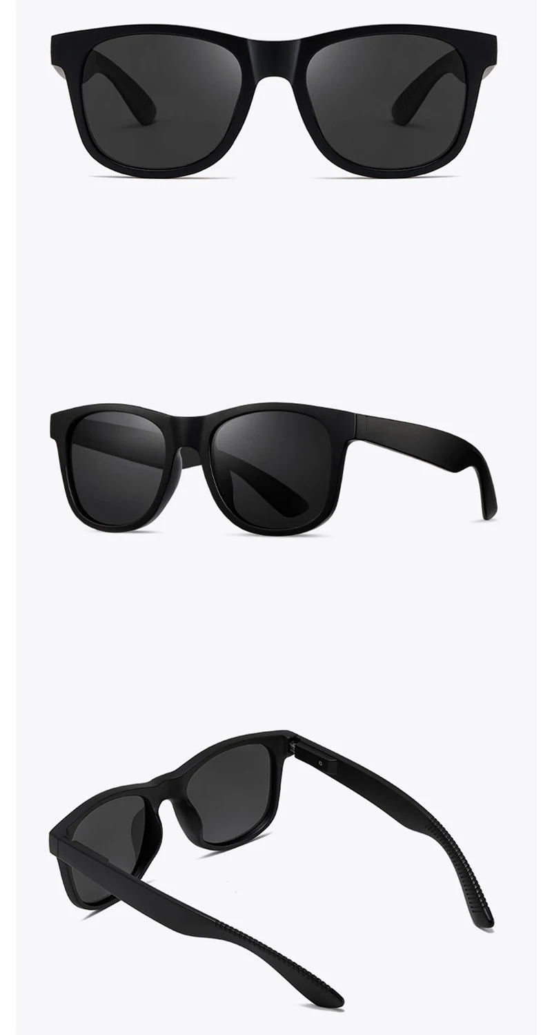 Peekaboo outdoor polarized sunglasses fashion men driving square sun glasses uv400 male travel accessories 2025 brown green