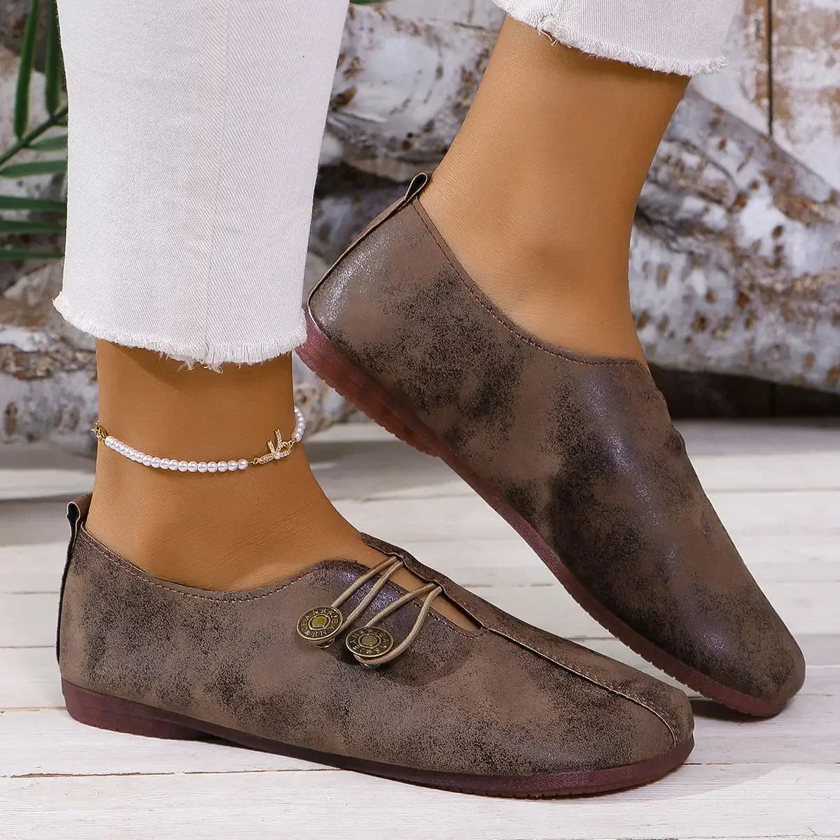 Women Walking 2024 Spring Casual Flat Sports Sneakers Women Trend Brand Fashion Dress Loafers Shoes for Women Zapatos De Mujer