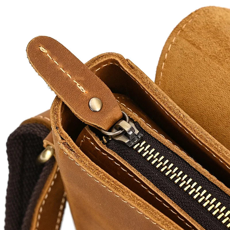 Genuine Leather Man Shoulder Bags Cow Skin Mens Casual Crossbody Bag Messenger Bag cross shoulder bag men leather