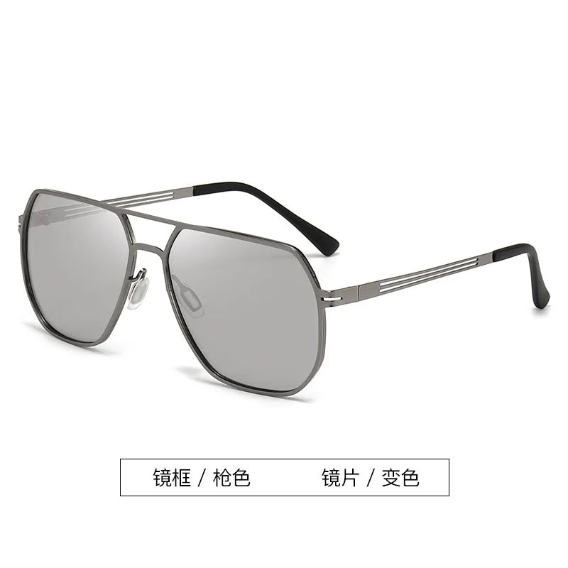 2026 New Men Polarized Sunglasses Special for Driving, UV Protection Trendy Photochromic Sun Glasses
