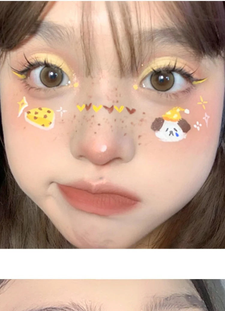 Matte Green Yellow Monochrome Eyeshadow Palette Natural Color Rendering Powder For Delicate Eye Contouring Brightens Makeup