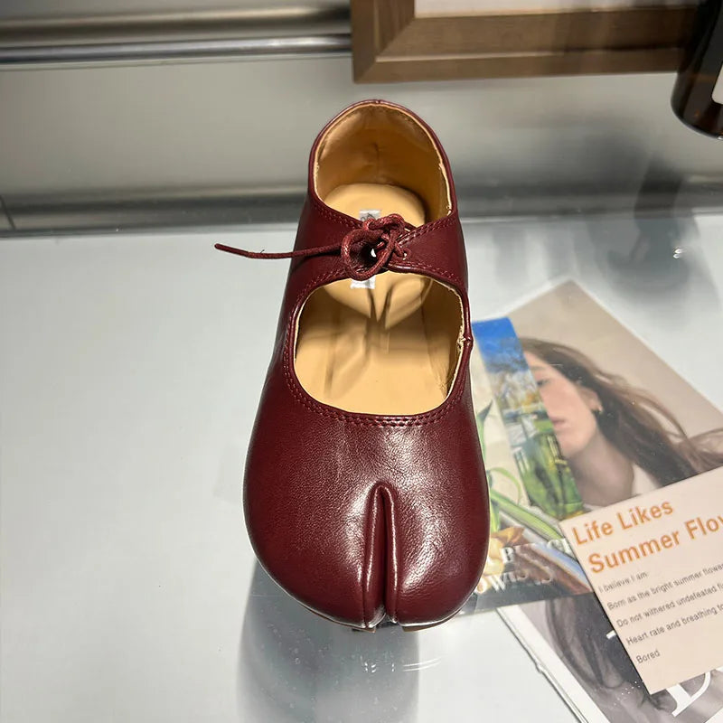 new Footwear Butterfly-Knot Ladies Flats Slip On Shoes Casual Female Soft Fashion Strange Toe Women Flats With Shoes