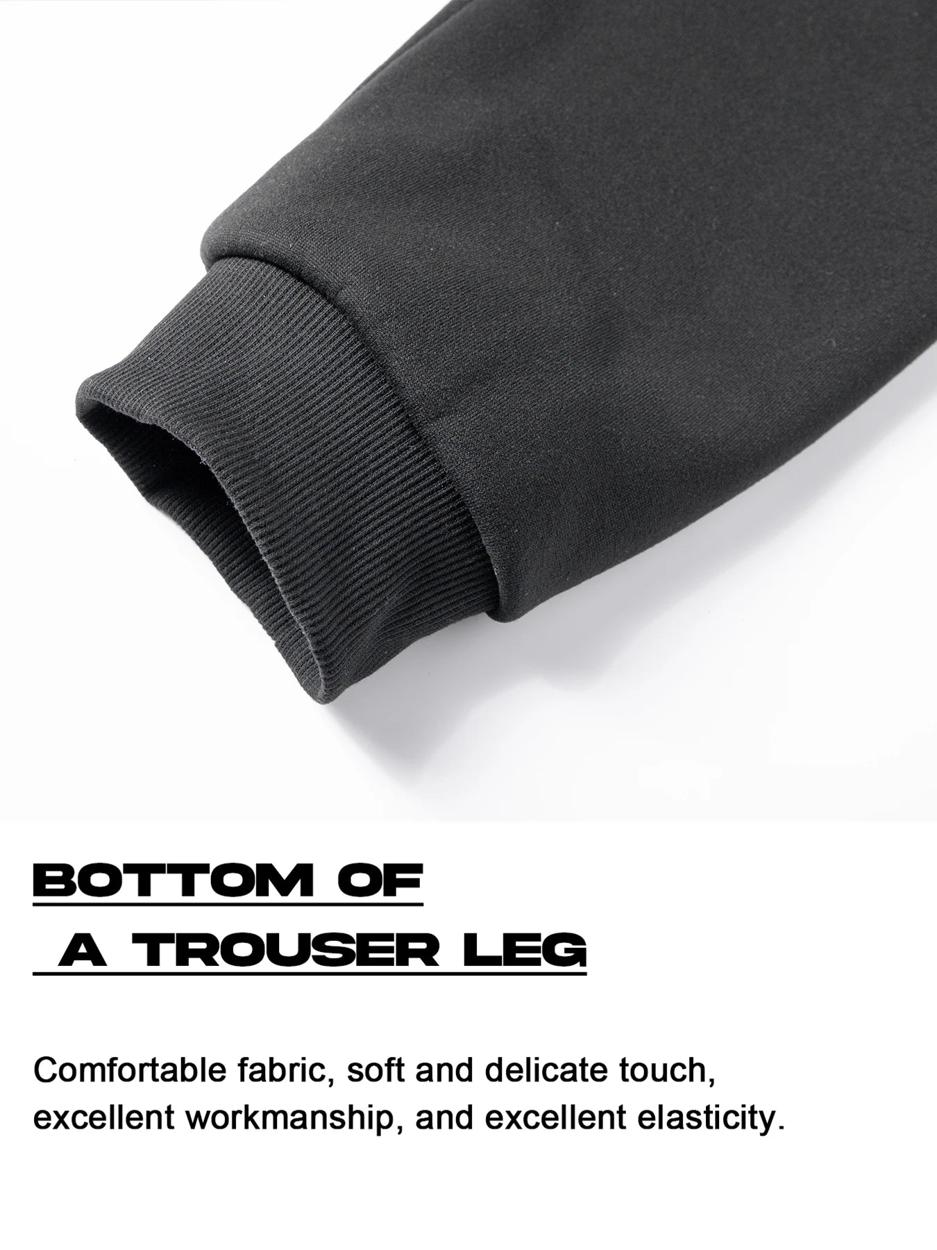 Spring Autumn Casual Sweatpants Men Drawstring Solid Color Cargo Pants Outdoor Running Pockets Trousers Male Daily Long Pants