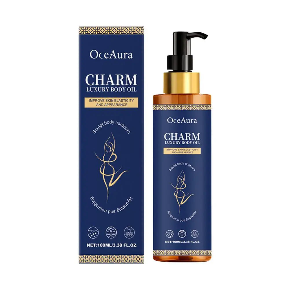 OceAura Natural Plant Oil Body Oil Moisturizes Softens Skin Reduce Cellulite Leaving Supple Gentle Refreshing Smooth Non-sticky
