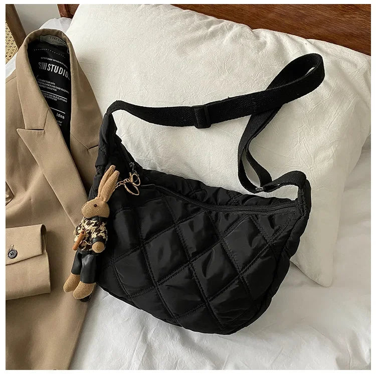 Embroidery Crossbody Bags for Women Large Capacity Handbags Shoulder Messenger Bag Female Popular Fashion Hobos Shopper Bag Sac
