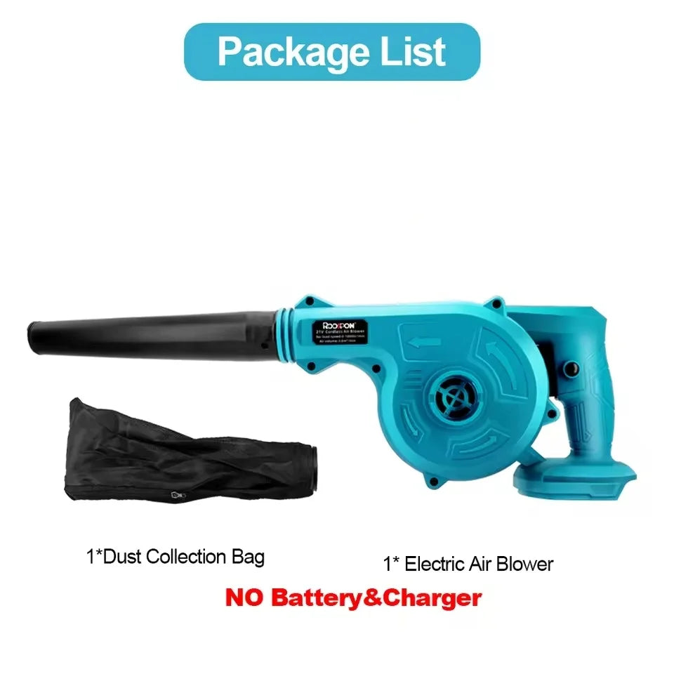 Cordless Handheld Air Blower 2 In 1 Electric Vacuum Cleannig Suction Leaf Blower Dust Cleaner Power Tool for Makita Battery