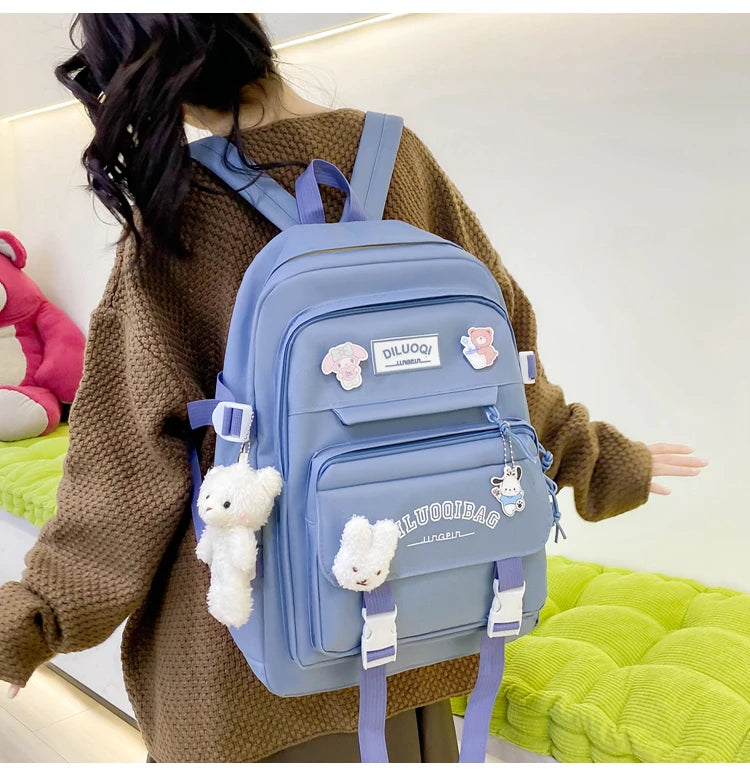 Backpacks Tuition Bag Pencil Case Crossbody Bag High Capacity School Bags 2024 Hot Sale for Girls and Boys Mochilas Escolares