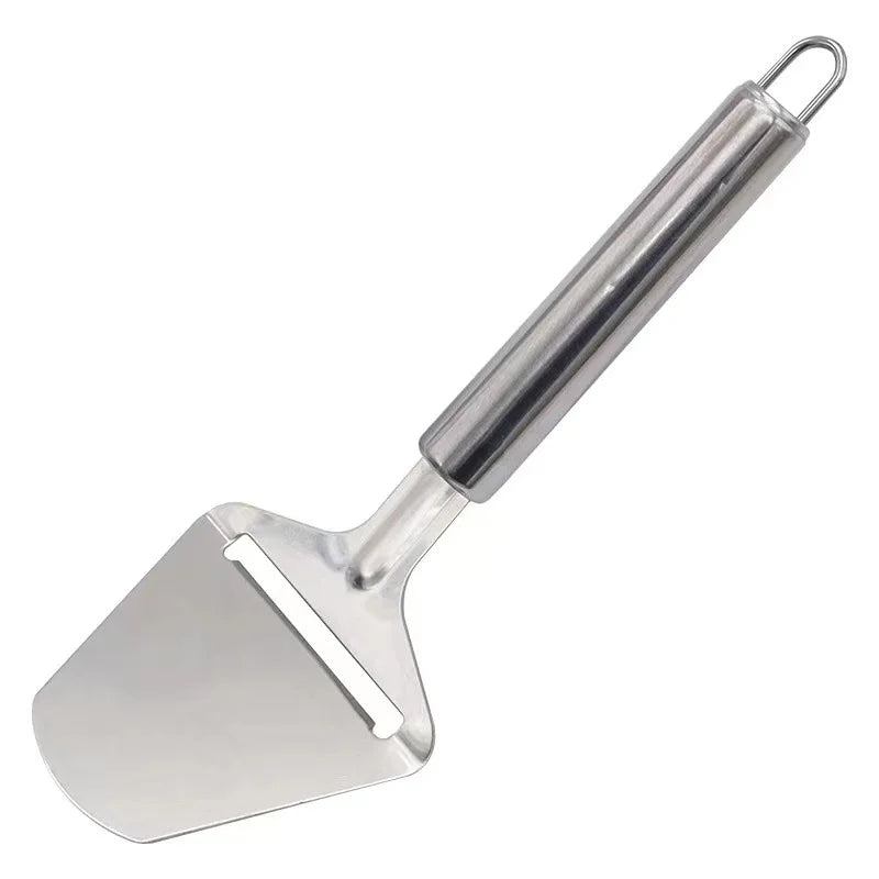 Cheese Cutter,manual Cheese Slicer with A Set of 4 Spare Wires, Stainless Steel, Casters, Adjustable Thickness