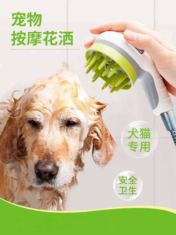 Pet showerhead, dog specific showerhead, showerhead faucet, pressurized showerhead, aerator, thickened