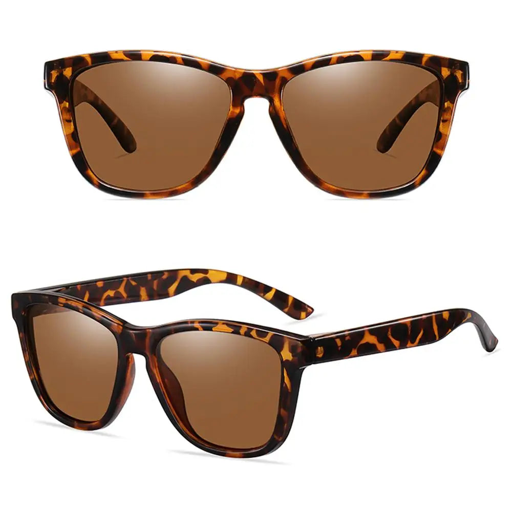 Polarized Sunglasses - Men & Women Mirrored Driving Fishing Sun Glasses with UV400 Protection, Classic Retro Shades
