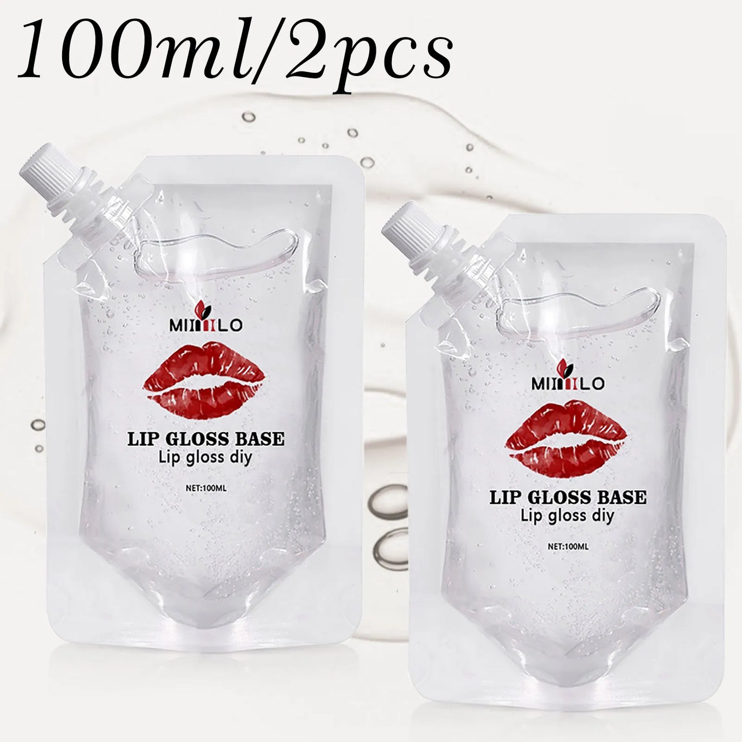 DIY Lip Gloss Base, Shimmering Lip Oil, Color, Clear Moisturizing Lip Gloss, Brightening, Naturally Plumping, Lip Gloss/Lipstick