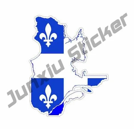 Fashion Canada Decals Canada Round Maple Leaf Decal Canadian Oval Flag Decal Quebec Canada Flag Sticker Premium Quality Stickers
