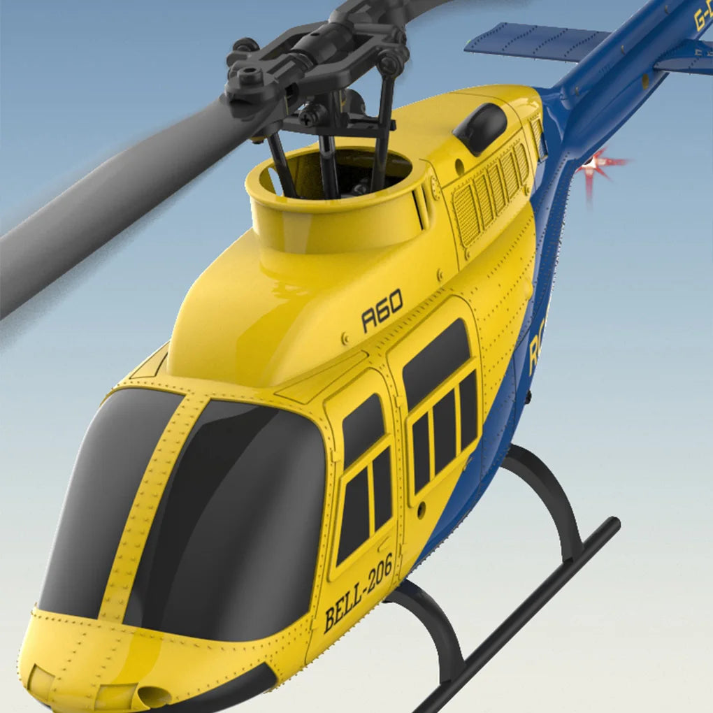 RC Plane RC ERA A60 1/42 remote-controlled aircraft Bell 206 helicopter 2.4G 4CH Altitude Hold Optical Flow Positioning