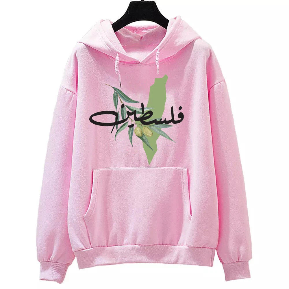 Palestine Arabic Palestinians Men Women Printed Hoodies Folklore Thobe for Girls Autumn and Winter Hoodie Pullover Sweatshirts