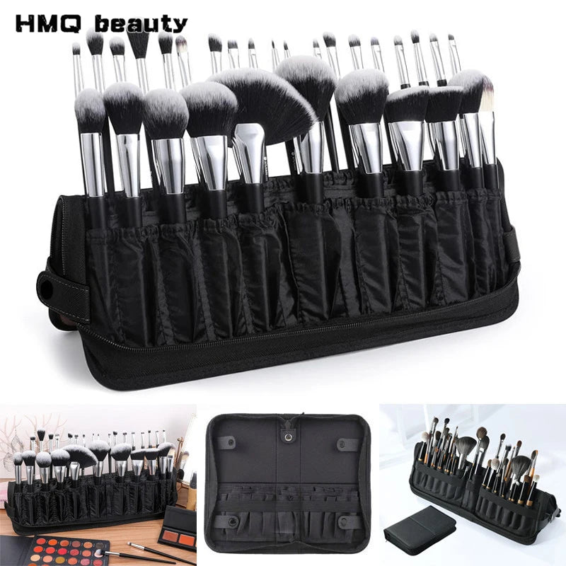 Multifunctional Makeup Brush Storage Bag Makeup Artist Cosmetic Case Handbag Portable Travel Cosmetic Organizer Bag Beauty Tools