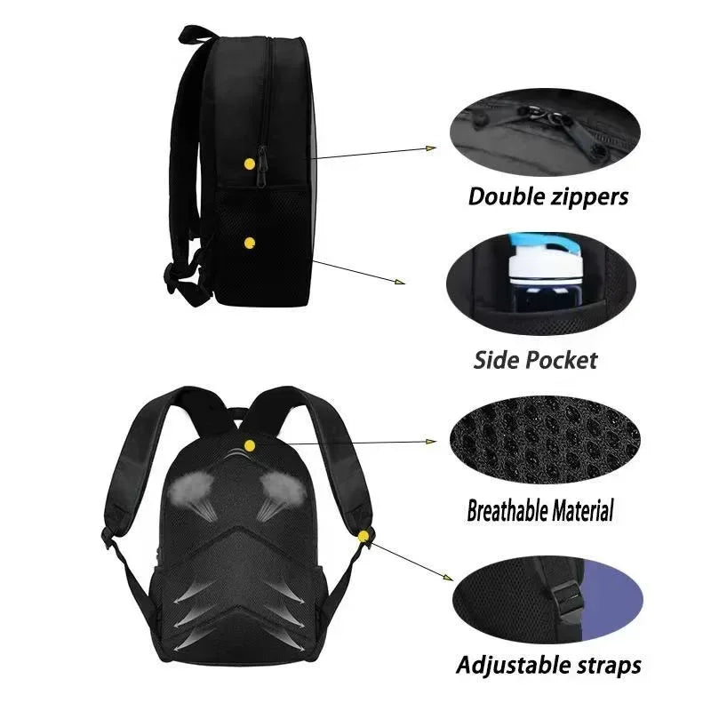 2026 New Summer New Popular Graffiti Schoolbag for Primary School Students with Large Capacity Graffiti Printing Kids Backpack