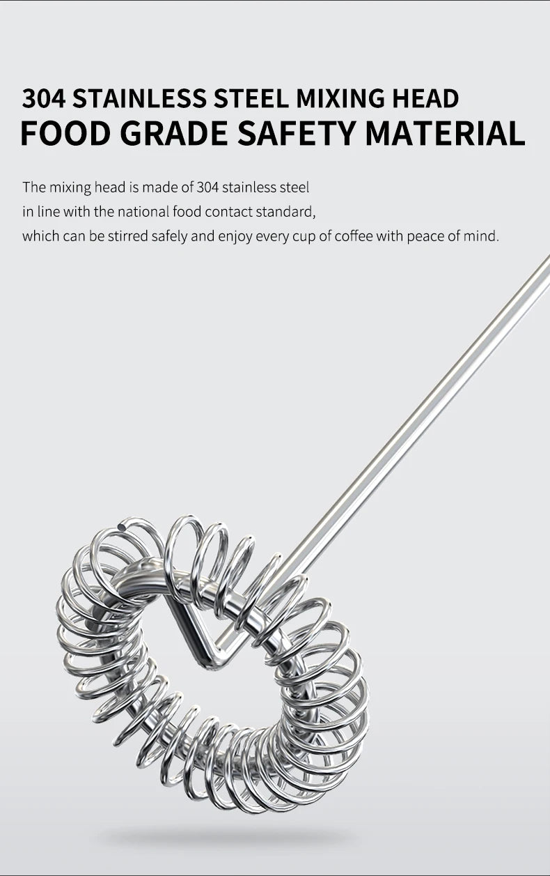 Coffee blender, electric milk mixer, milk cap whipping machine, hand-held milk blender