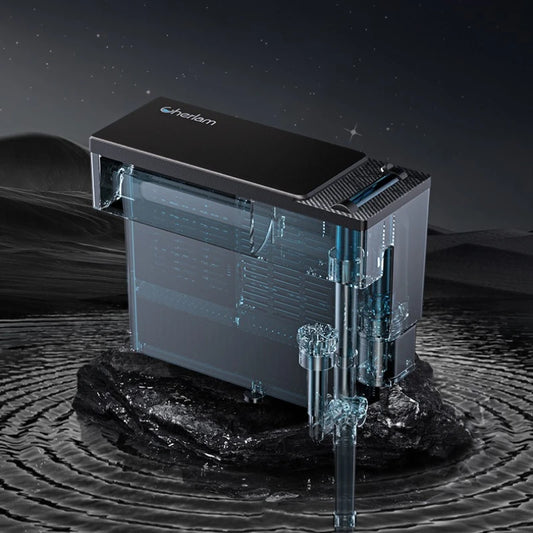 Fishbowl Filter Aquarium Circulating Filters Water Pump Fish Tanks Wall-mounted Waterfall Filters Small Household Filter System